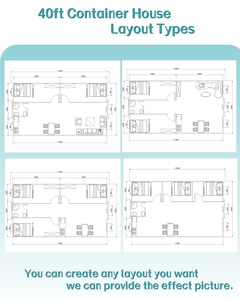 Casa Contenedor Expandible de 20 pies <span class=keywords><strong>con</strong></span> Energía Solar, Portátil y Ensamblable - Product Image 2
