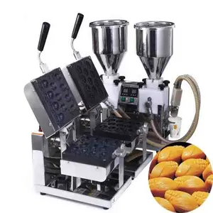 Semi-automatic mini delimanjoo fish corn walnut pine nut elephant bear penguin cake making machine