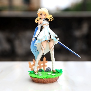 Nouveau 24CM Anime Genshin Impact Traveler Lumine Yin Peut Changer Son Visage PVC Action Figure - Product Image 4