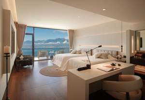 Мебель для отеля, стандартный набор для комнаты, полный комплект, специальная кровать, современный минималистский набор для проживания в семье, полный набор для гостиничных номеров - Product Image 4