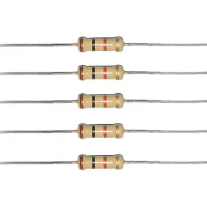 Carbon Film Resistance 1/4w 1w 2w 5w carbon resister Carbon Film Resistor