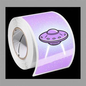 Customized Private Self-Adhesive Glossy Bottle <b>Labels</b> and Promotional Stickers CMYK Printed <b>Waterproof</b> - Product Image 6