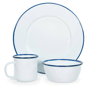 Logotipo personalizado de vários tamanhos, 18cm, 20cm, fácil de limpar, luz e esmalte, tigela de esmalte para uso doméstico - Product Image 5