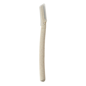 Herramienta <span class=keywords><strong>de</strong></span> exfoliación para la cara Color púrpura Ecológico Ceja Razor Trimmer Mujeres Depilación facial Derma Razor Blade - Product Image 5