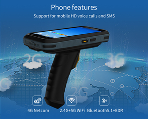 4G Rugged Không Dây Cầm Tay <span class=keywords><strong>PDA</strong></span> 1D 2D QR Máy Quét Mã Vạch Lưu Trữ 6Inch Android 12 Được Trang Bị Với GMS - Product Image 5