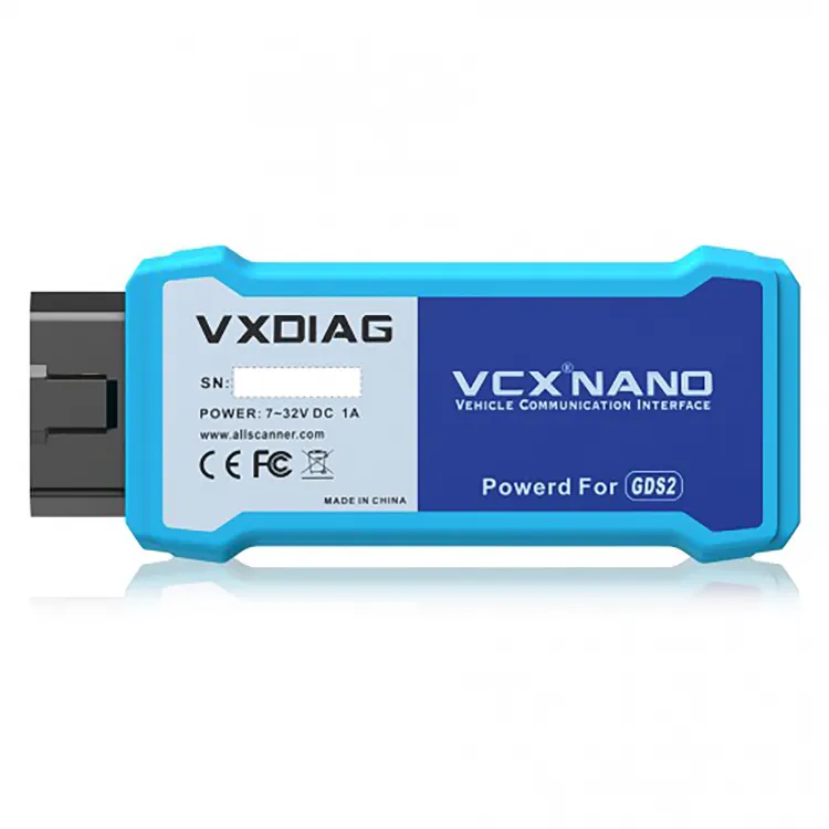 Vxdiag-herramienta de diagnóstico automotriz VCX Nano, escáner automotriz con V2020.7, GDS2 y Tech2 Win, 6154A