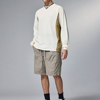 T-shirt de sport à manches longues, séchage rapide, color block, léger, nouvelle collection automne-hiver, décontracté pour la course en extérieur – Vente directe usine