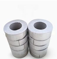 Bande de caoutchouc butyle imperméable simple face avec feuille d'aluminium, membrane imperméable haute résistance résistante aux UV pour murs de tuyaux et toitures
