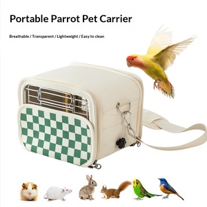 <span class=keywords><strong>2026</strong></span> Nieuw voor kleine huisdieren tas papegaai reistas draagbare schoudertas anti-ontsnappingsdesign voor vogels buitengebruik (model - Product Image 2