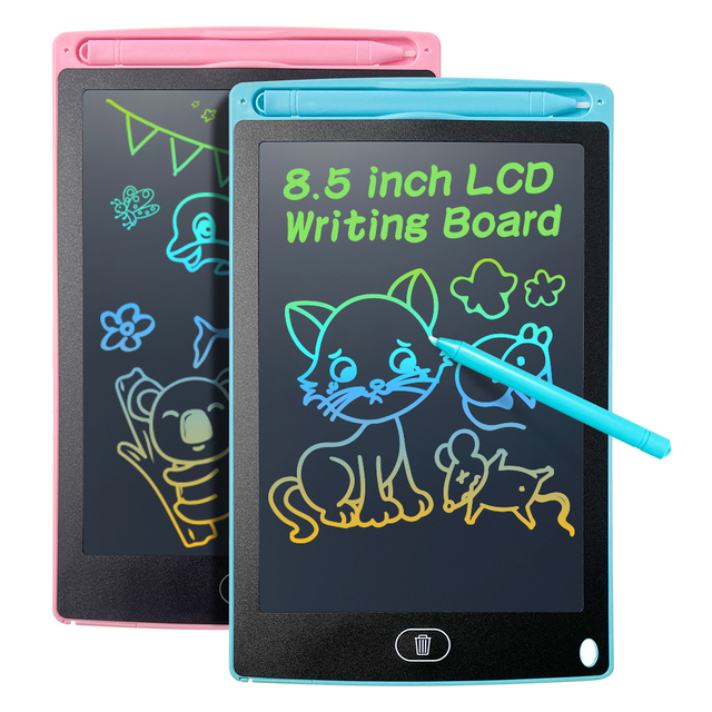 Customized 12 10 8.5 Inch E-book Drawing Board Graphic Pad LCD Writing Tablet Paperless Digital Notepad Kids Writing Tablet