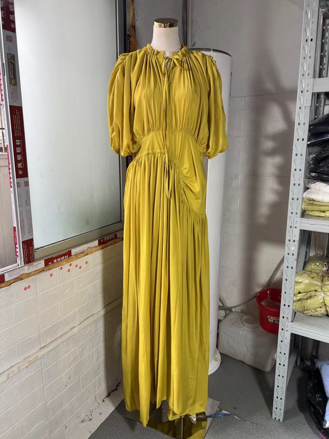 Latest Pleating Gown Styles - New Design Floor-Length Elegant