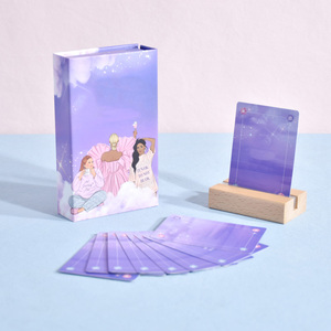 Tarjetas de agradecimiento mentales impresas personalizadas <span class=keywords><strong>Cita</strong></span> inspiradora Tarjetas de afirmación de impresión motivacional positiva - Product Image 1