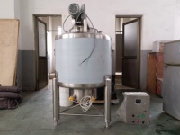 Réservoir de pasteurisation de lait laitier à petite échelle 100-1000l