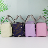 Sac isotherme personnalisé 300D imperméable et écologique avec doublure en aluminium, fermeture éclair, capacité 4 personnes, portable