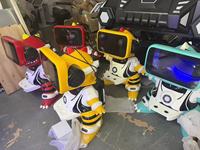 Nouvelle machine de jeu d'arcade simulateur VR 9D pour enfants avec 30 jeux variés, tir VR Dragon pour parcs d'attractions et aires de jeux