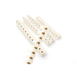 ยี่ห้อ Yueqing บล็อกขั้วต่อแบบสกรู 12 จุด 3A ทองแดง สายไฟ 4 มม. โปร่งใส X30312 ตัวเชื่อมต่อแบบชั้นเดียว - Product Image 1