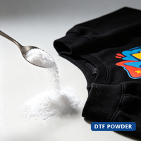 Poudre adhésive thermofusible TPU DTF 20kg blanche pour impression textile, support d'emballage, échantillon gratuit disponible