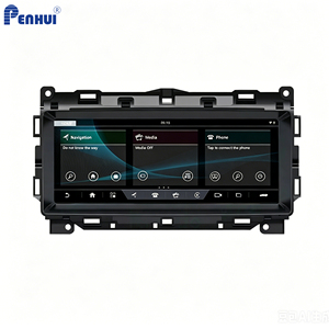 Penhui เครื่องเล่นดีวีดีในรถยนต์แอนดรอยด์สำหรับ Jaguar XE & F-<span class=keywords><strong>Pace</strong></span> 2016-2019วิทยุติดรอย GPS มัลติมีเดียหน้าจอ<span class=keywords><strong>2</strong></span> DIN - Product Image 2