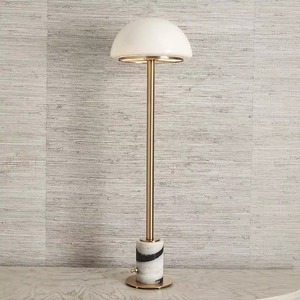 Modern Minimalist Nordic Style Marble <b>Floor</b> Lamp With Warm Led Light For Bedroom Living Room <b>Sofa</b> Side - Product Image 1