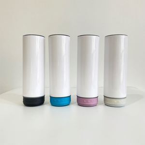 Gobelet musical droit blanc de 20 oz pour sublimation, idéal pour l'extérieur, pour impression par transfert thermique (USA) - Product Image 4