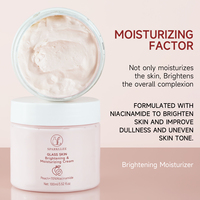 Produits coréens pour une peau éclatante : Crème visage éclaircissante à la pêche et 70 % de niacinamide pour estomper les taches brunes et unifier le teint