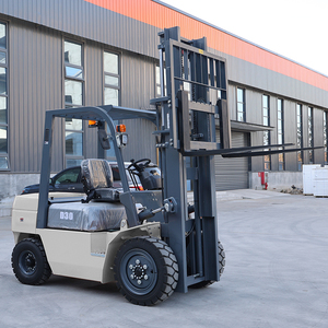 Empilhadeira Diesel de Combustão Interna Eficiente de 3 Toneladas Empilhadeira Contrabalançada para Armazém Powston Mast de 3 Estágios 24km/h Preço Acessível - Product Image 1