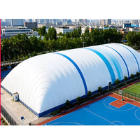 Cubierta Inflable Impermeable de Doble Capa de PVC PVDF para Canchas de Fútbol, Pádel y Balonmano, de la Fábrica Jiecheng