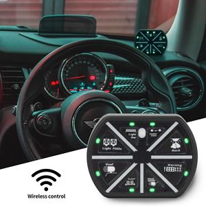 Hộp Hệ Thống Điện Rơ Le Điều Khiển Mạch 12V Thông Dụng Có Công Tắc LED Bật Tắt Bảng Công Tắc 8 Gang Không Dây Cho Xe Hơi Xe Tải Xe Jeep - Product Image 1