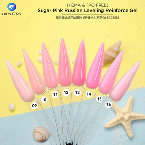 Gel Reforzador de Uñas Rosa Ruso, Sin HEMA ni TPO, de Larga Duración, Gel Reforzador de Uñas Color Nude Ruso - Product Image 2