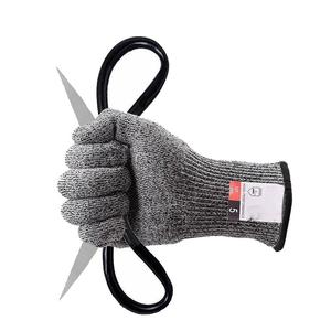 Grey Hppe High Performance Cutting Level 5 <strong>Puncture</strong> Anti Cutting And <strong>Puncture</strong> Cut Resistant Safety Gloves