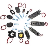 Haut-parleur encastré micro à cavité sonore, en ABS, 8 ohms, 3W, longueur 30 mm, largeur 70 mm, sortie 90 dB, vente directe usine