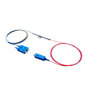 Bộ ghép nối PLC Damu 1x2 SC UPC 1310 1490 1550nm, bộ chia tín hiệu không cân bằng ba cửa sổ kép, model FBT, bảo hành 5 năm, dùng cho FTTX FTTH - Product Image 1