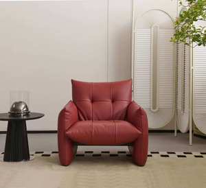 Canapé inclinable <span class=keywords><strong>en</strong></span> bois <span class=keywords><strong>de</strong></span> style italien moderne, fauteuil lounge, design doux, écologique et durable pour salon, appartement, hôtel, villa - Product Image 1