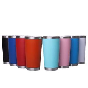 แก้วน้ำสแตนเลสเก็บความร้อนสองชั้น ขนาด 20 ออนซ์ แบบตรง สำหรับเดินทาง พิมพ์โลโก้ได้ - Product Image 3