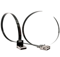 Flex Thin Flat FPC FPV USB 2.0-Datenverlängerungskabel 180-Grad-Winkel USB-Daten ladekabel