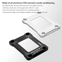 LGA1700-BCF Intel 12 génération 1700 boucle CPU Correction de flexion boucle fixe CNC aluminium Anti-flexion CPU Correction cadre