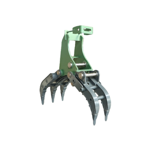 Garra Mecánica para Excavadora de 6-22 Toneladas, de Alta Calidad, con Motor y Bomba, Rotación de 360 Grados, Agarre Manual - Product Image 1