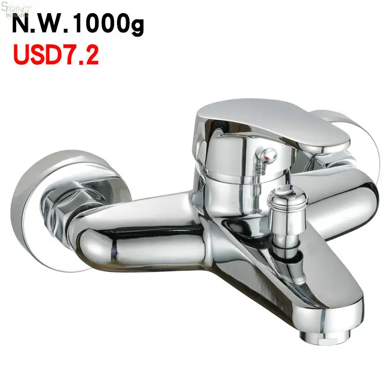 Mùa Xuân Mùa Hè Chất Lượng Cao Kẽm Hợp Kim Phòng Tắm Tắm Mixer Tap Với Vòi Hoa Sen Tắm Vòi Hoa Sen