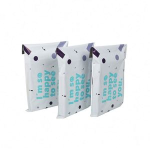 Eco Friendly <b>Compostable</b> Biodegradable Plastic Poly Mailers <b>Bag</b> Wholesale Plastic White Shipping <b>Bag</b> for Shoe/Garment - Product Image 3