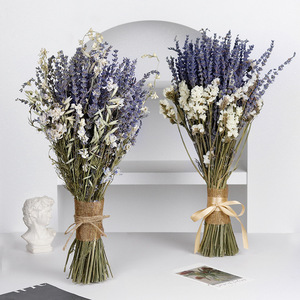 G79 Día de Navidad Decoración Presente <span class=keywords><strong>Lavanda</strong></span> seca Bebé Aliento Flores Paquetes Ramo de flores secas Gypsophila natural - Product Image 3