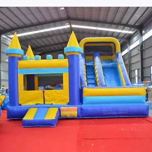 Trong nhà và ngoài trời giá rẻ phim hoạt hình Inflatable Bounce House thương mại Combo Inflatable lâu đài