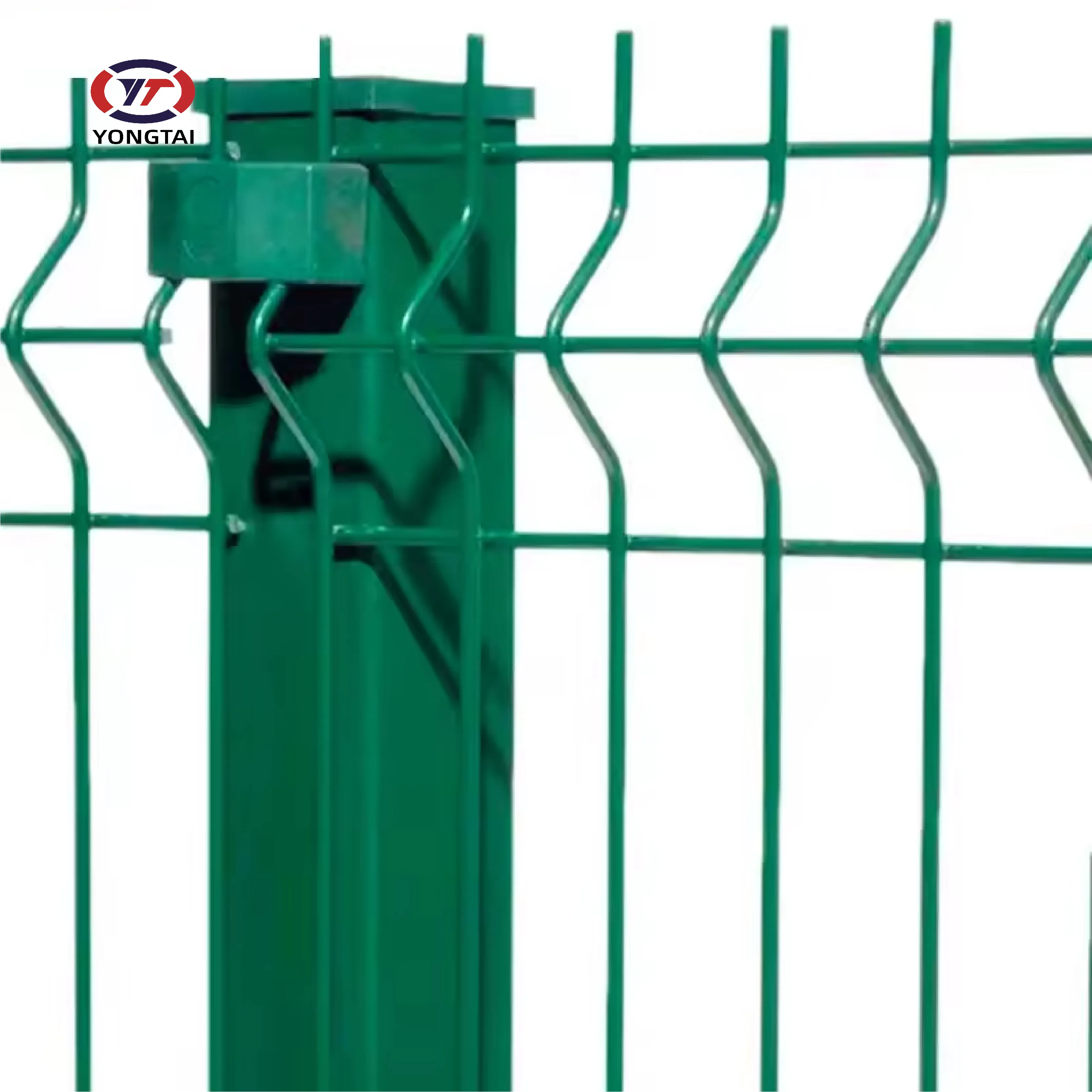Наружный декоративный забор под заказ 3D треугольный забор с ПВХ покрытием сварной проволочной сетки для дорожного сада земли школьная площадка