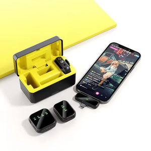 Micrófono Inalámbrico Lavalier K50 con Reducción de Ruido para Teléfono Móvil, para Entrevistas, Transmisiones en Vivo, Vloggers, con Estuche de Carga - Product Image 3