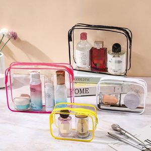 Factory Direct <b>Transparent</b> Multi-color Wash Waterproof Portable Travel Storage <b>Makeup</b> <b>Bag</b> - Product Image 4