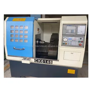 Used CK6146 CNC Lathe Machine CNC Automatic Lathe Torno Slant Bed Lathe Machine for Metal