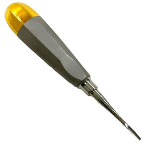 Elevador de Punta de Raíz para Extracción Dental de la Mejor Calidad, Ligero, con Mango Dorado, de Acero Inoxidable, Instrumento Médico para Extracción Dental - Product Image 4