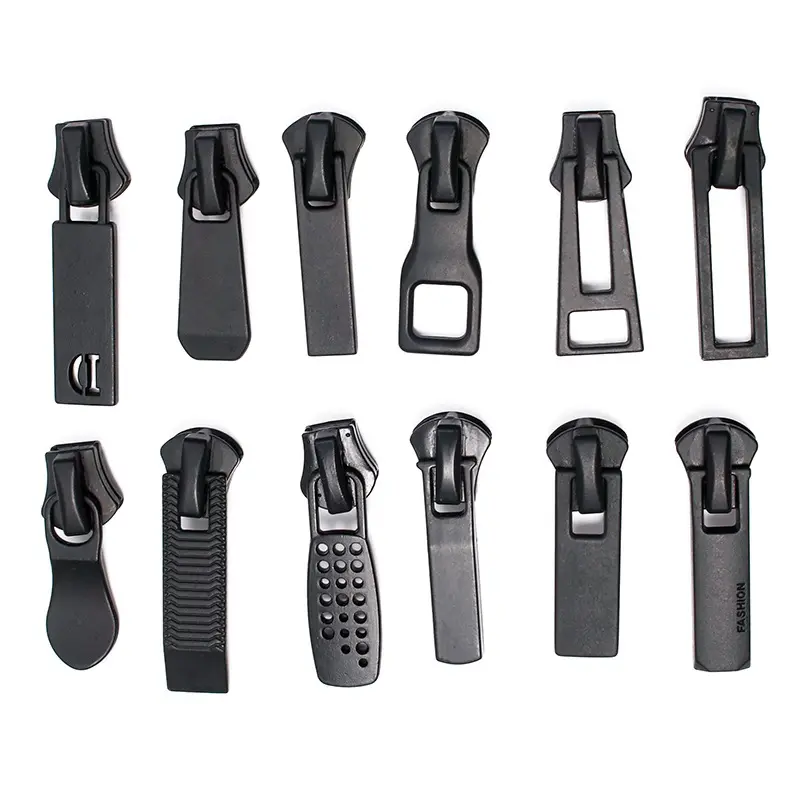 Custom 3# Metal Zipper Pull Logo, Bag Zipper Head Puller Zipper,Garment Metal Zipper Puller Slider Brand Logo