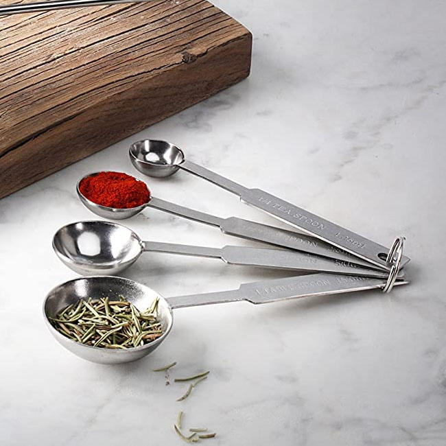 最終値下げ  スプーン6本セット 楽天市場】TKG 18-0 先割 面取り給食スプーン 穴明 カトラリー