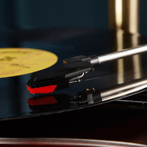 Tocadiscos Clásico Retro con Función de Altavoz BT, Reproductor de Vinilos Vintage, Decoración para el Hogar, Regalo para Sala de Estar - Product Image 2
