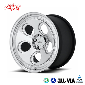   Rines de Aleación de Aluminio Forjado <span class=keywords><strong>DIA</strong></span> 3P con Borde Remachado de 18"-22" 5x120 5x114.3 5x112 para Golf GTI/R Audi BMW Mustang WRX 370Z - Product Image 1